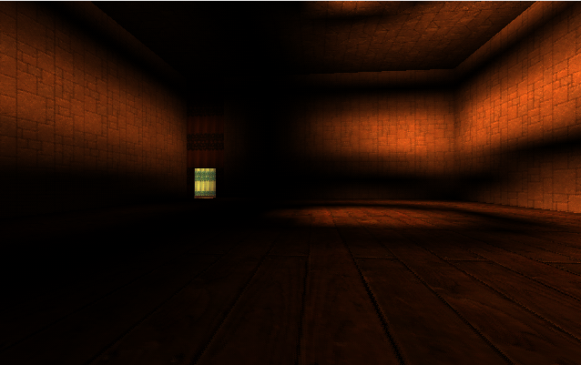 Room with flashing, dark red lights that is accessible from the starting area. Room with flashing, dark red lights that is accessible from the starting area.