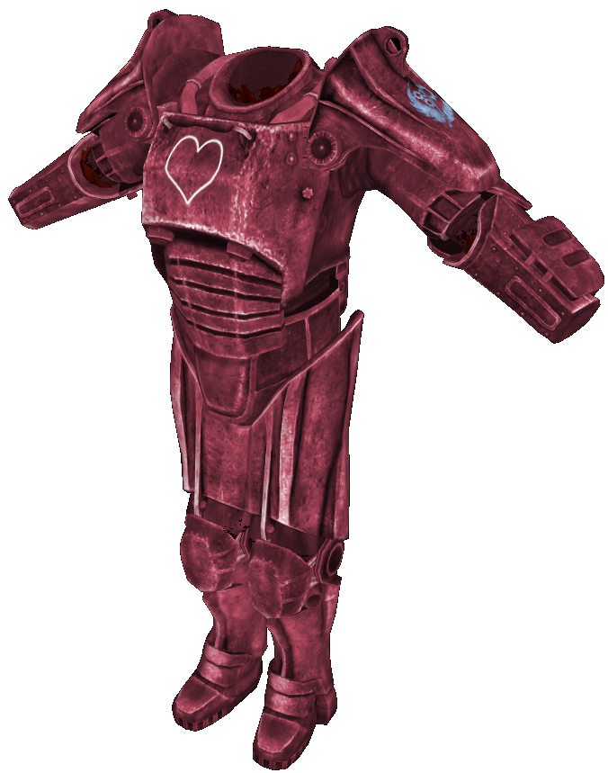 Unused pink texture for the T-45d power armor Unused pink texture for the T-45d power armor