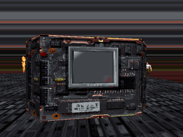 The secuity camera monitor. The secuity camera monitor.