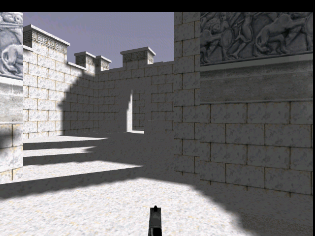 The left entrance to the Dungeon area.