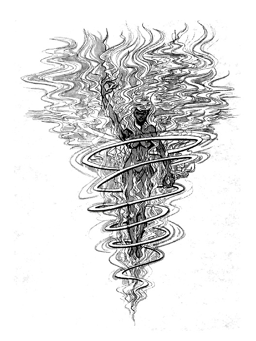 Fire Elemental sketch.