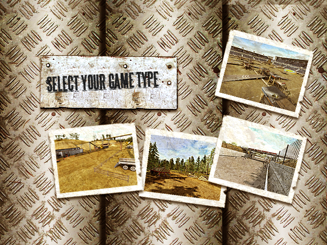 Unused game mode selection screen.