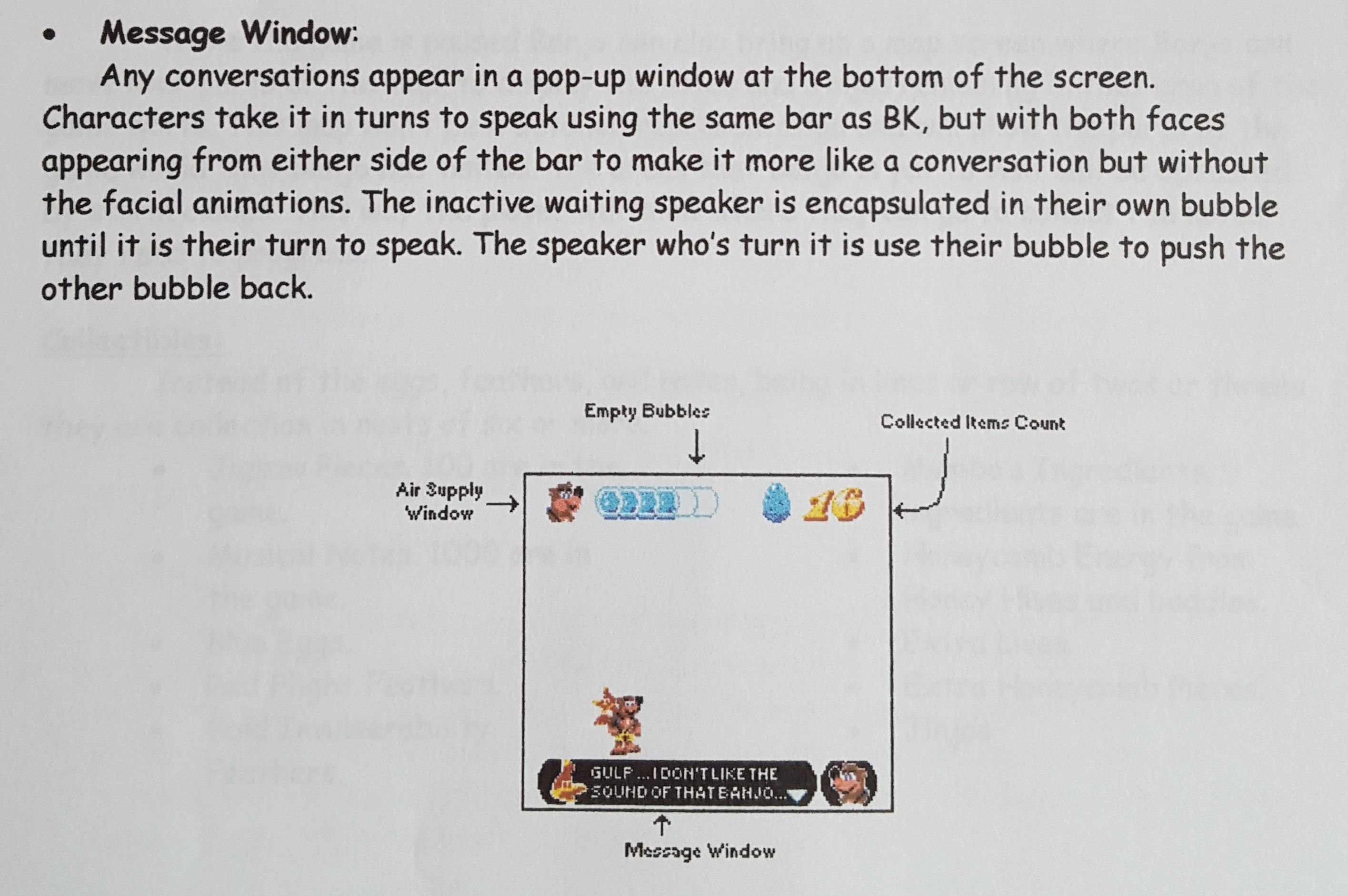 Dialogue Window. Dialogue Window.