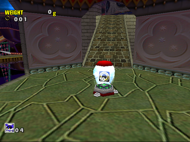 10 Ring box when playing as either Amy or Big. 10 Ring box when playing as either Amy or Big.