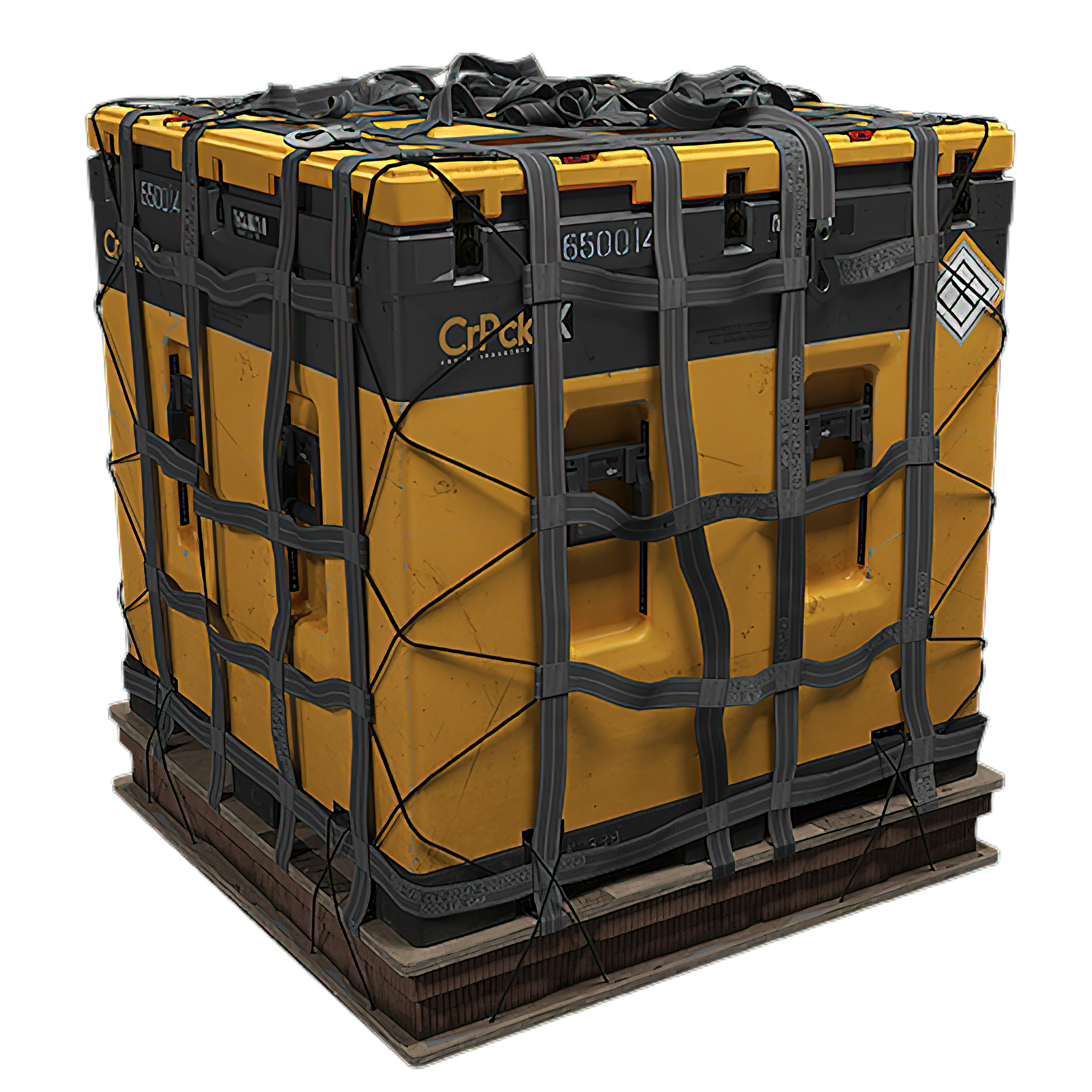 Render of a Legendary Supply Drop.