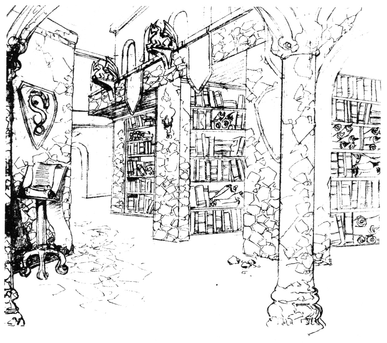 Library Interior