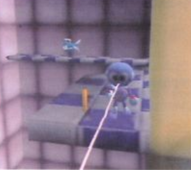 An early level featuring Davy using his tongue.