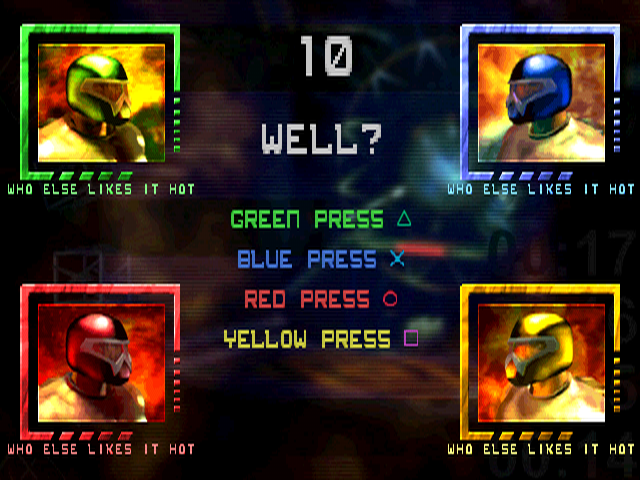 BlastChamberPSX-Proto19960710-MenuColorSelect1.png BlastChamberPSX-Proto19960710-MenuColorSelect1.png