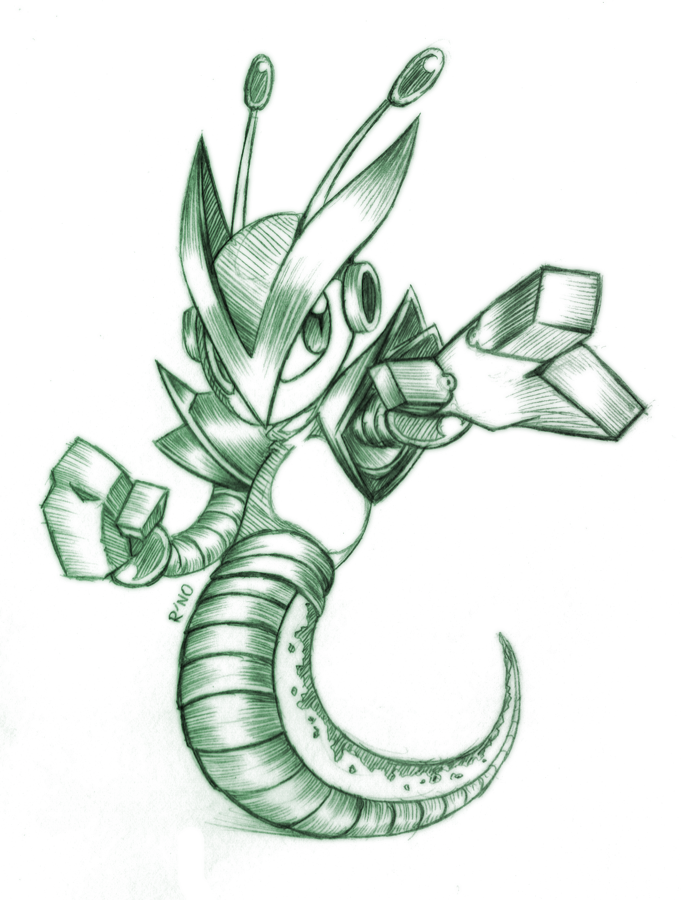 Concept sketch, drawn by R-no71.