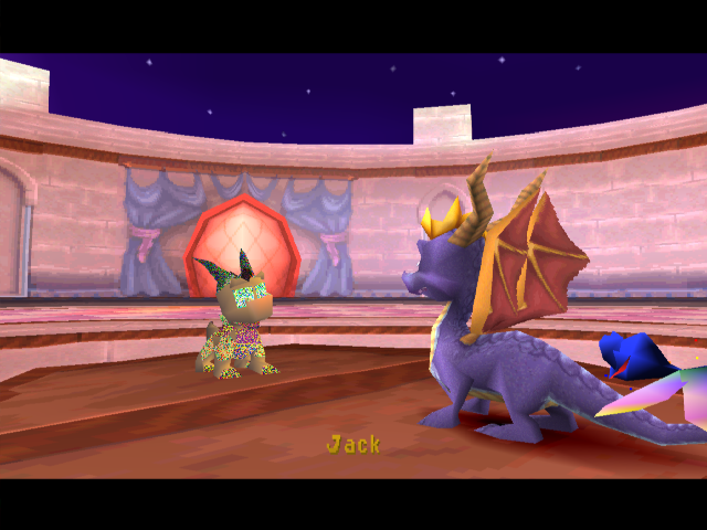 Jack, as seen in-game, appears to have corrupted textures.