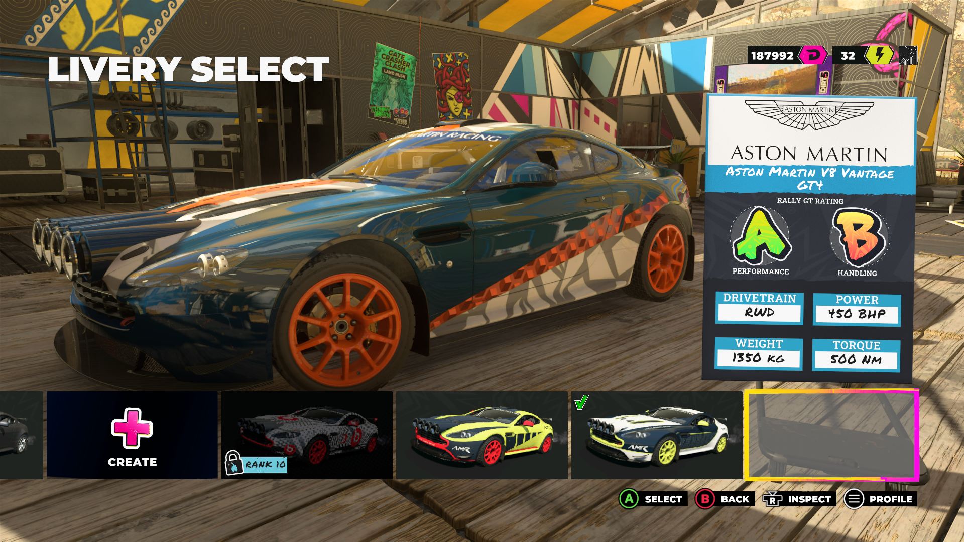 5th livery for the Vantage GT4. 5th livery for the Vantage GT4.