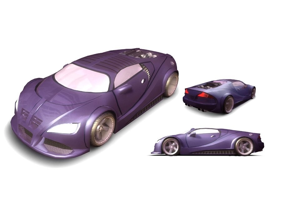 2005 render of the Agency Supercar.