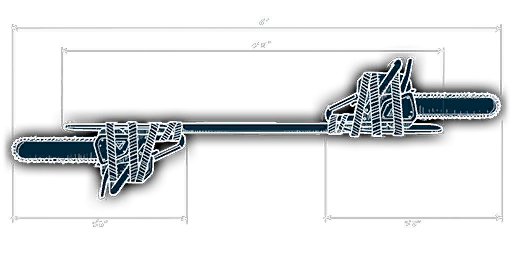 Despite not being a combo weapon, even in pre-order builds, the Paddlesaw has its own blueprint.