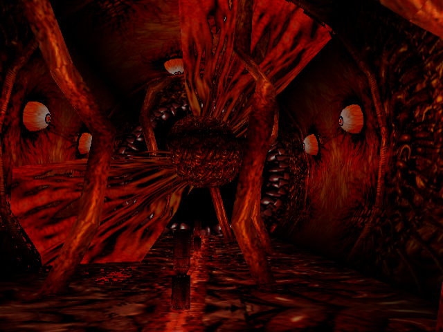 Good view of all the gross stuff going on in here