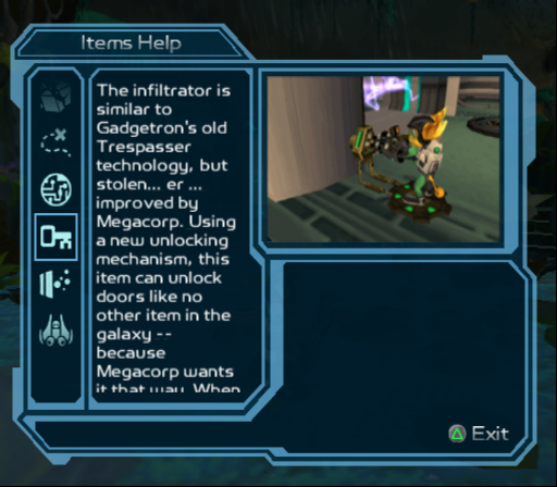 Ratchet2_Sep4Proto_MenuHelpItemsInfiltrator.png