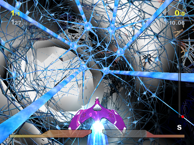 A tube made of neural connections. Those would probably have a glowing effect similar to the ones in "Biotrix". Also note parts of the background lacking textures. A tube made of neural connections. Those would probably have a glowing effect similar to the ones in "Biotrix". Also note parts of the background lacking textures.