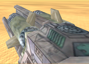 For some reason the viewmodel is very offset towards the right, making it look like an arm attachment.