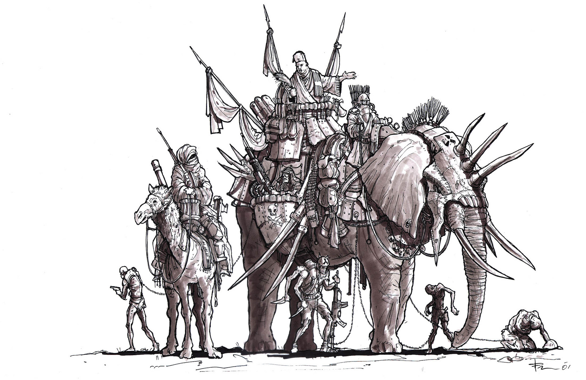 Elephant Entourage