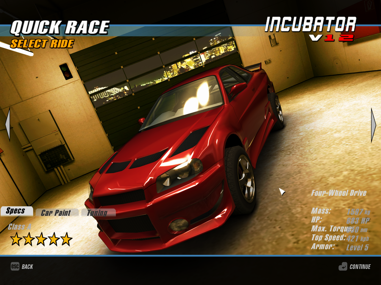 Car specifications