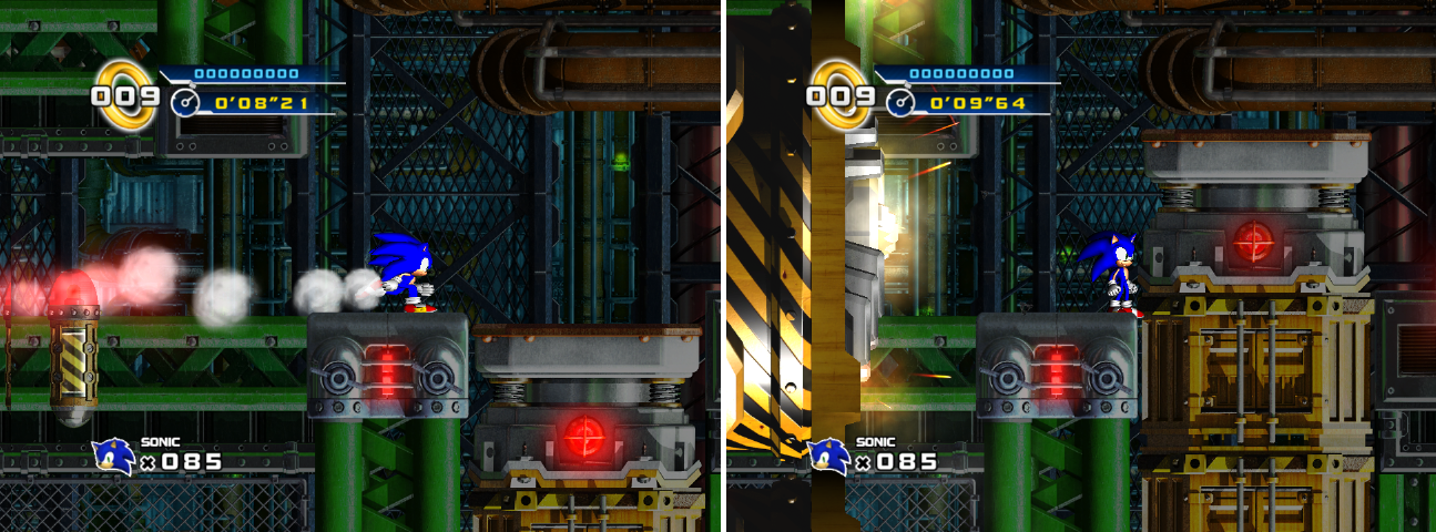 The moving piston object from Episode 1 that causes Episode Metal to crash. The moving piston object from Episode 1 that causes Episode Metal to crash.
