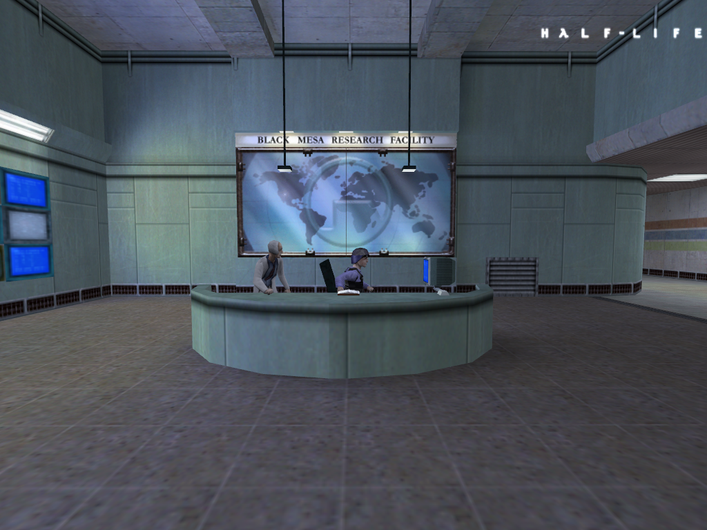 Half-Life logo.