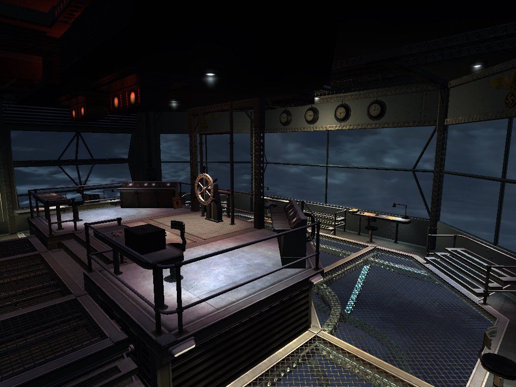 Bridge controls.