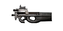 P90 with Red Dot Sight.