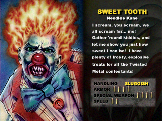 SweetTooth's placeholder screen.