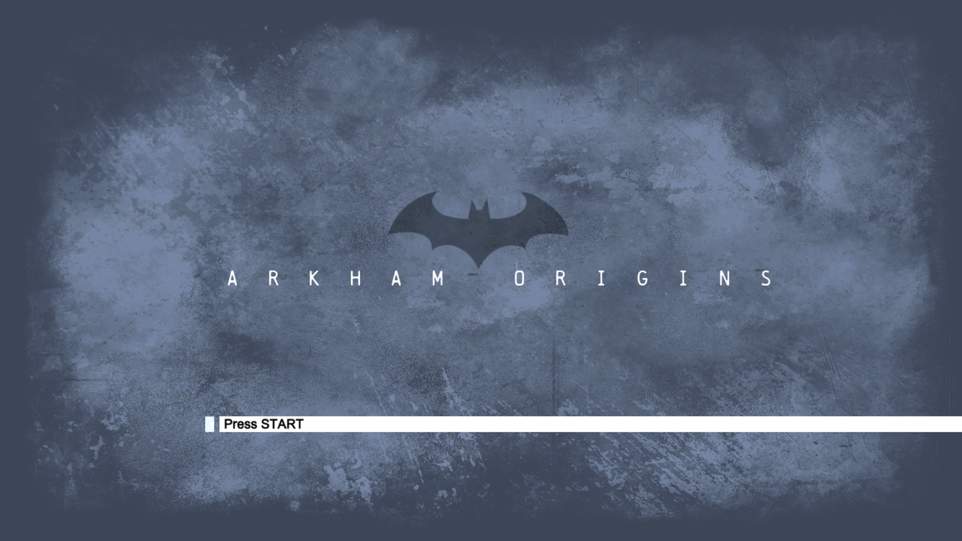 Title Screen in the 2012 build.