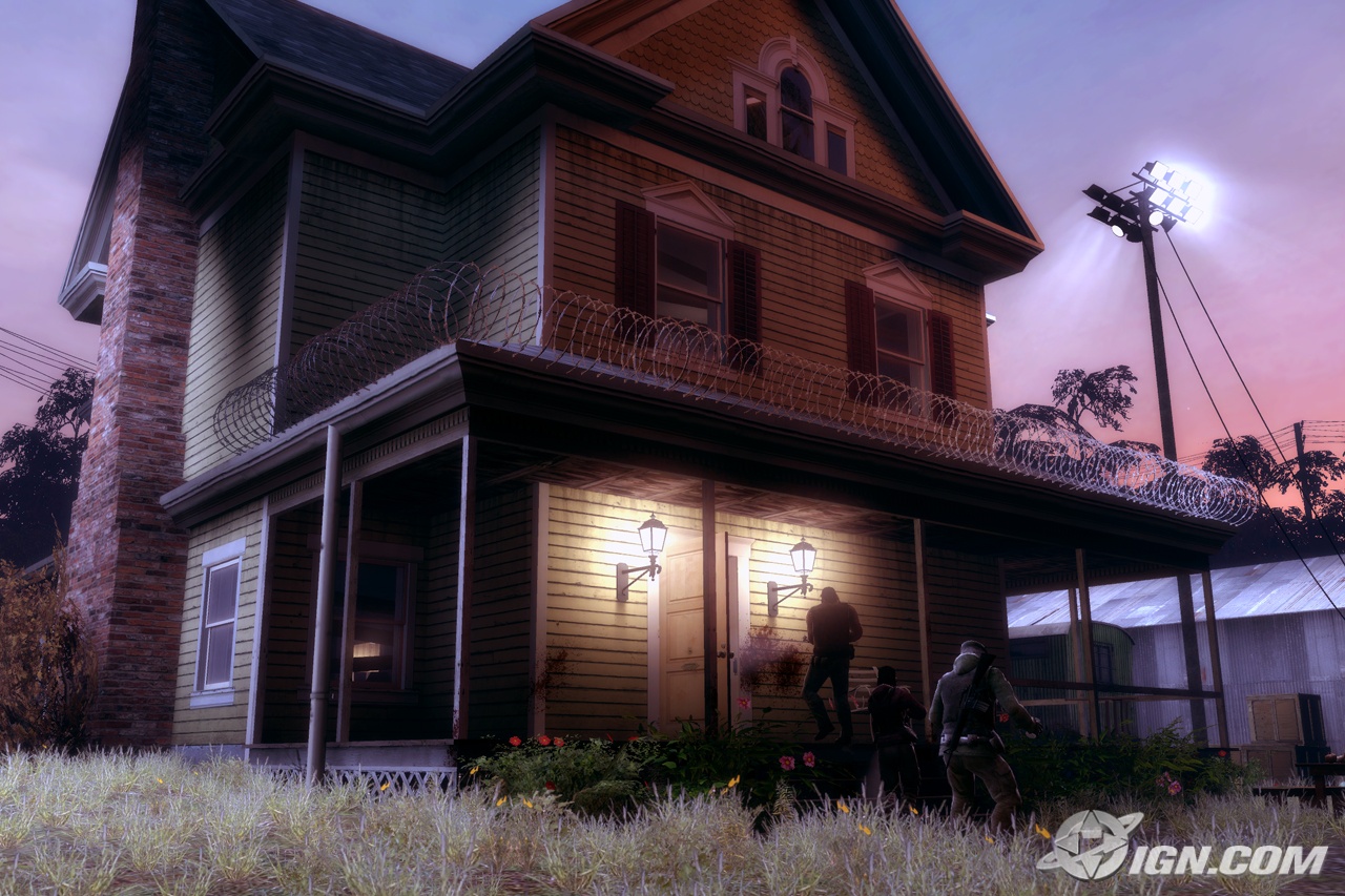 The farmhouse.