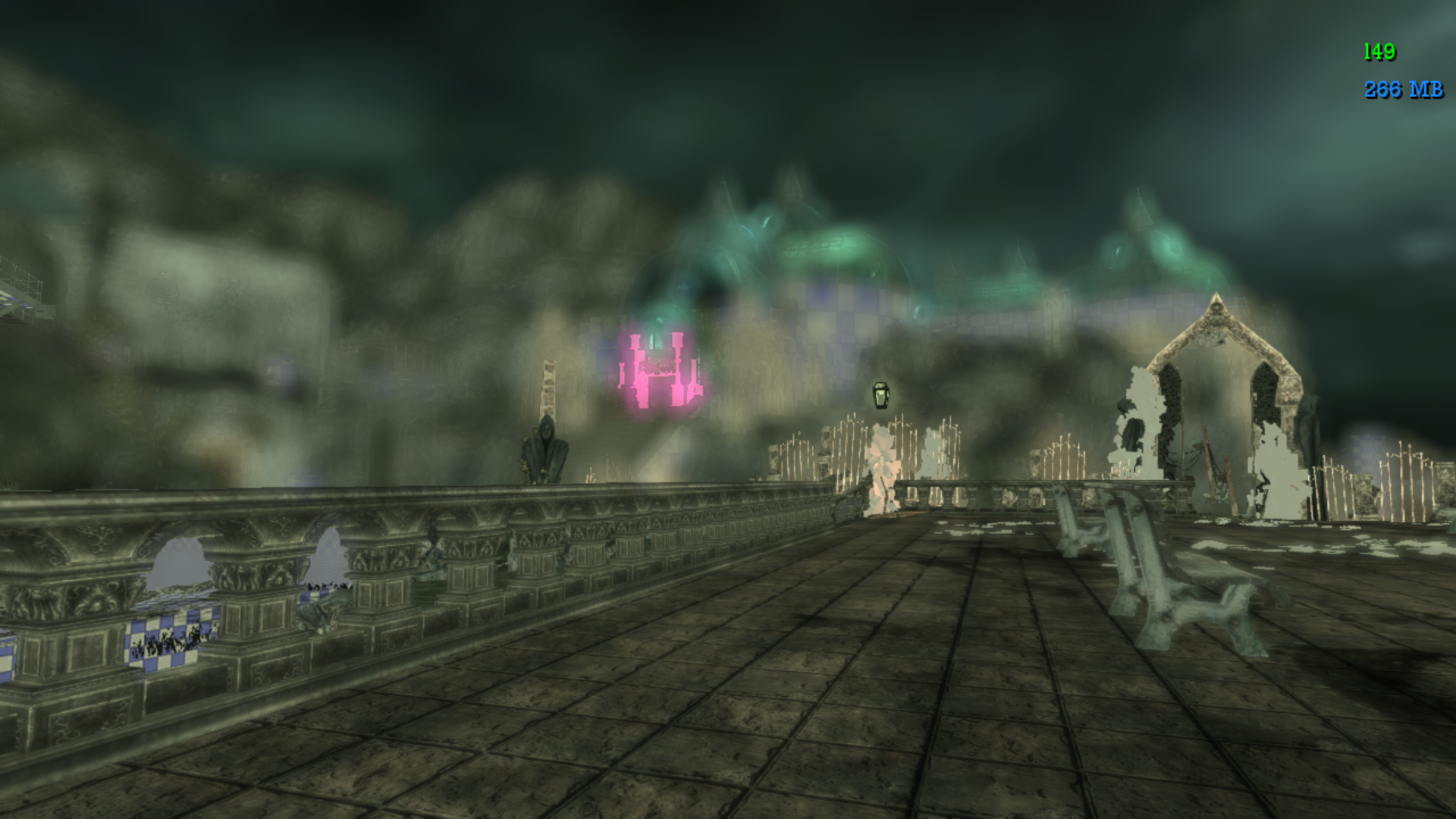 Heavy Blur On Distant Objects Heavy Blur On Distant Objects