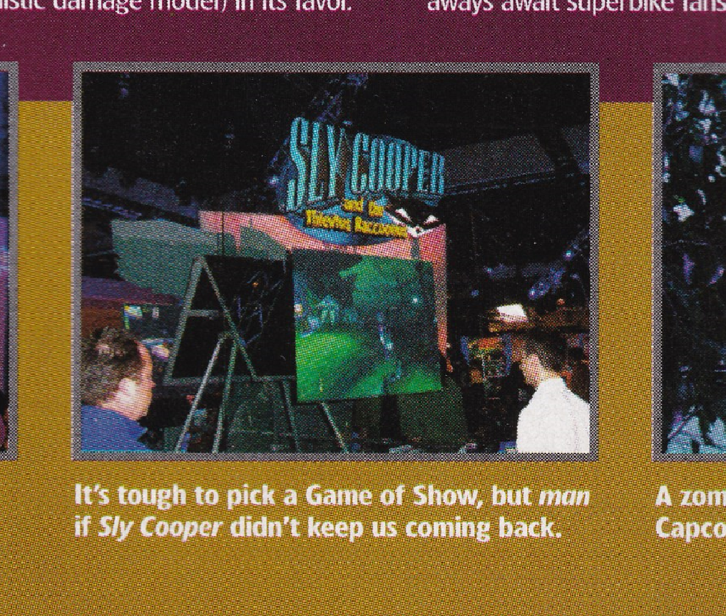 Press image of the demo kiosk at E3 2002. Press image of the demo kiosk at E3 2002.