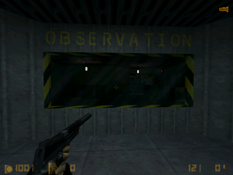 Observation room.