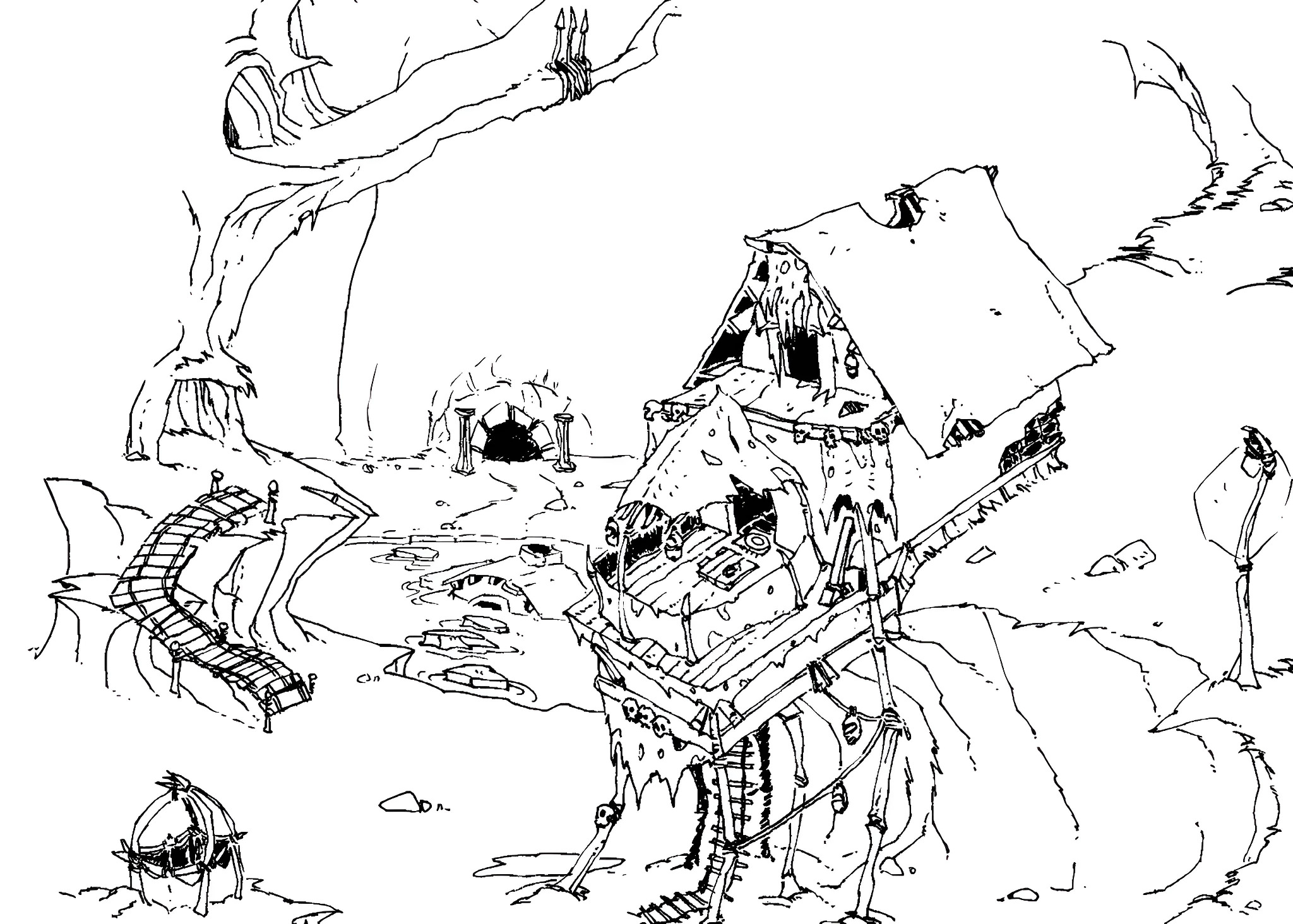 The Goblin Caves.