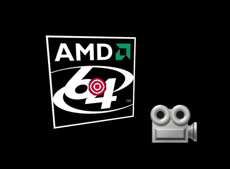 The unused AMD logo. The unused AMD logo.