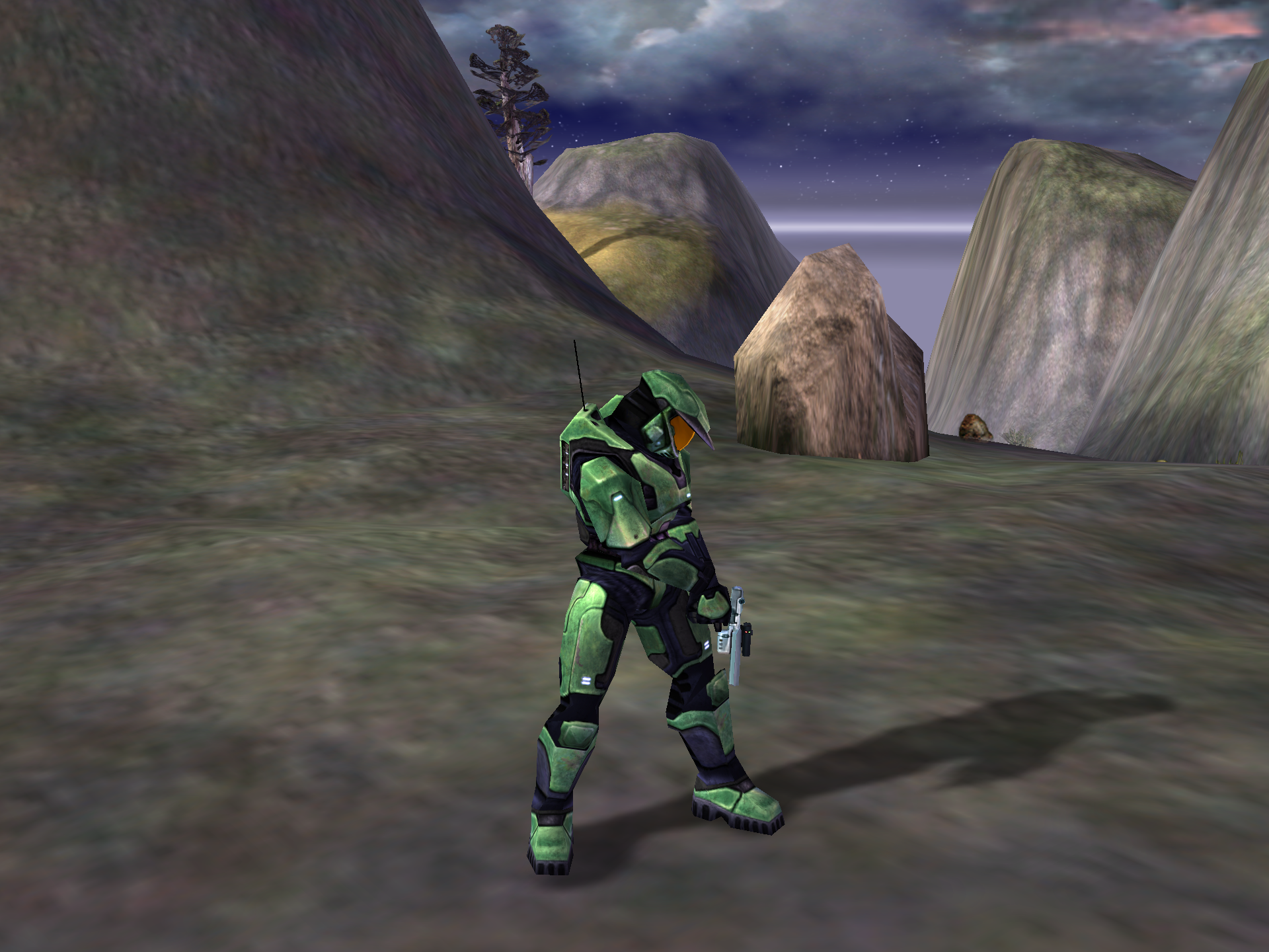 Looking down animation overlay is not bugged Looking down animation overlay is not bugged