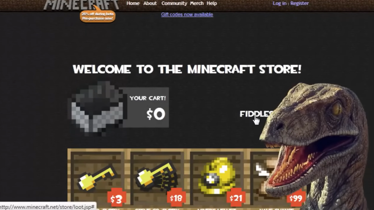The Velociraptor jumpscare. The Velociraptor jumpscare.
