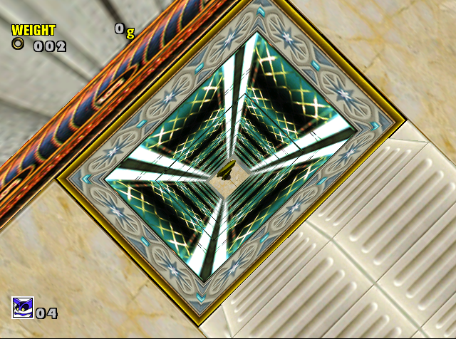 Line of rings when playing as Big. Line of rings when playing as Big.