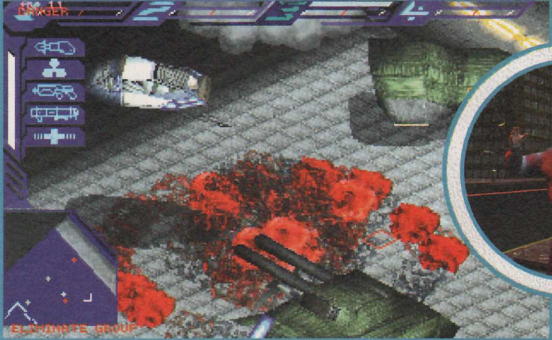 This seems to show some kind of cut tank vehicle with two gun barrels This seems to show some kind of cut tank vehicle with two gun barrels