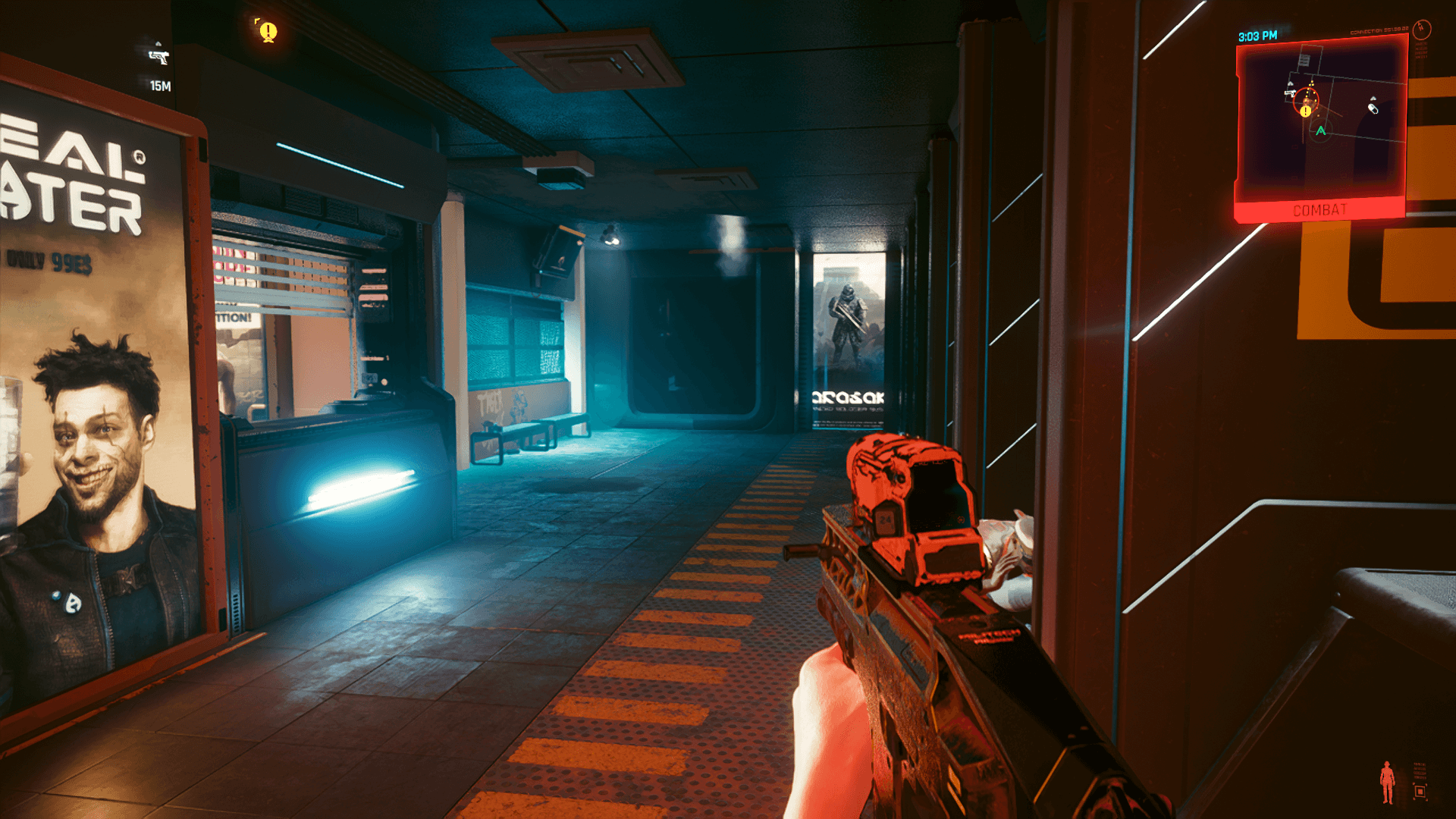 The actual shooting range The actual shooting range