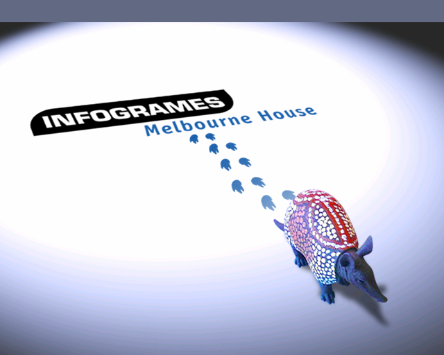The Dreamcast version of the Melbourne House logo. The Dreamcast version of the Melbourne House logo.