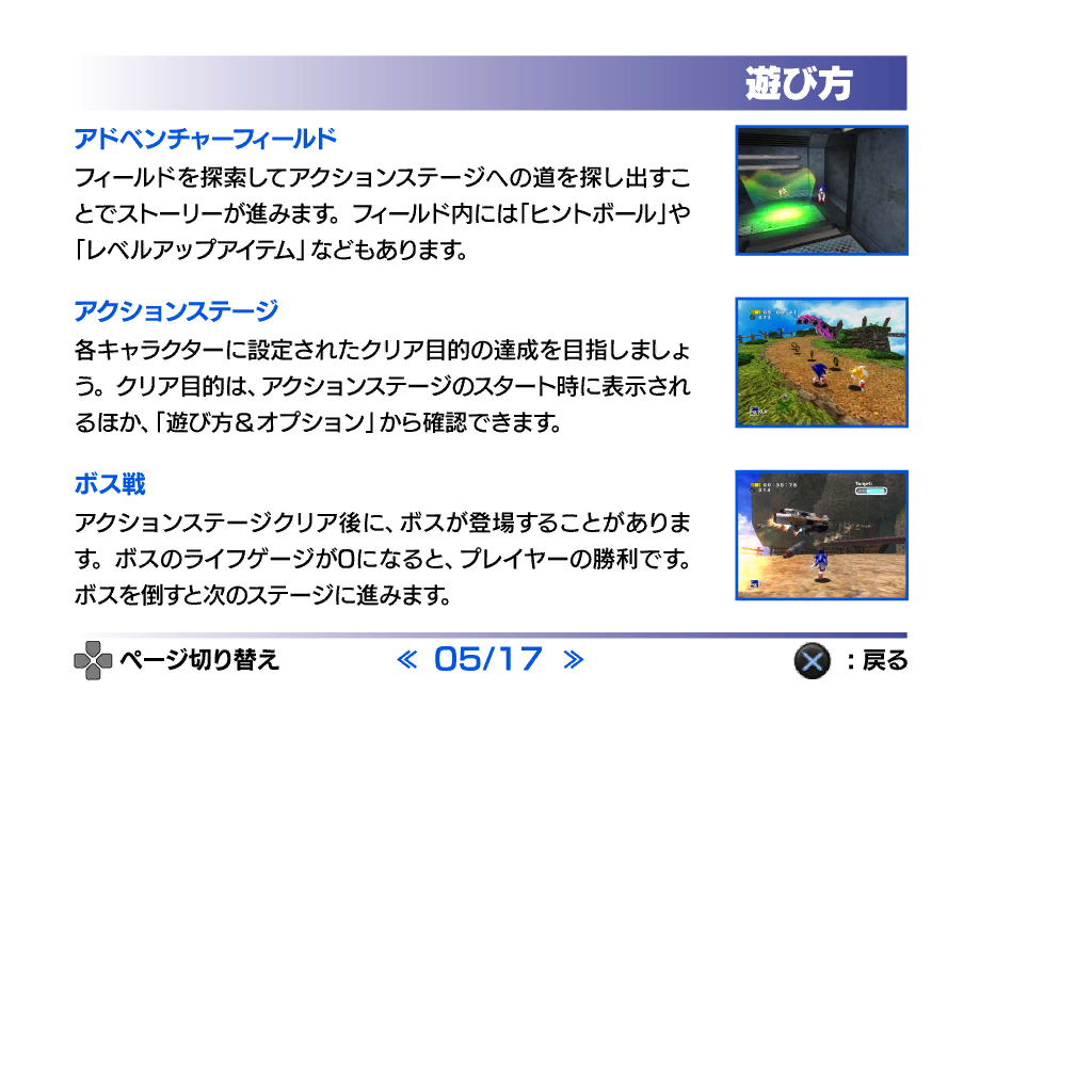 SonicAdventureDX2011_PS3Manual5.png