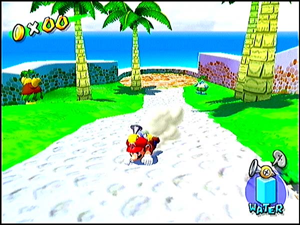 There is no fence around the starting area, the sign is missing, and some of the NPCs are different. There is no fence around the starting area, the sign is missing, and some of the NPCs are different.