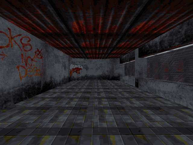 What a room behind the windowed area looks like. What a room behind the windowed area looks like.