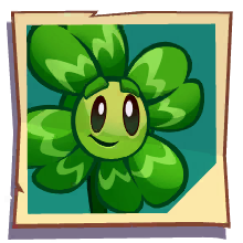Four-Leaf Blover seed packet Four-Leaf Blover seed packet
