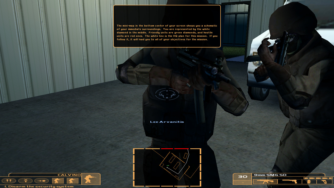 MP5K with Laser.