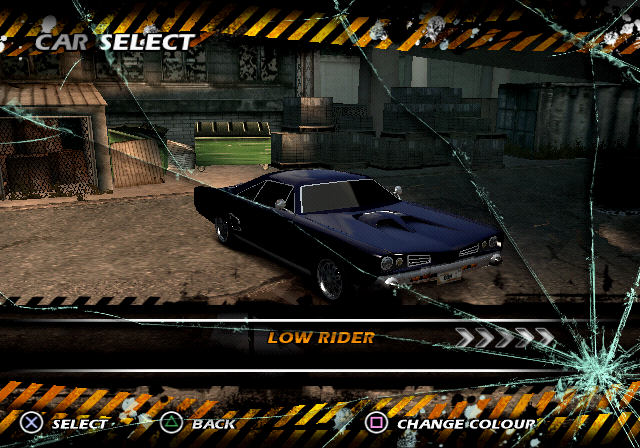 8th palette for the Low Rider
