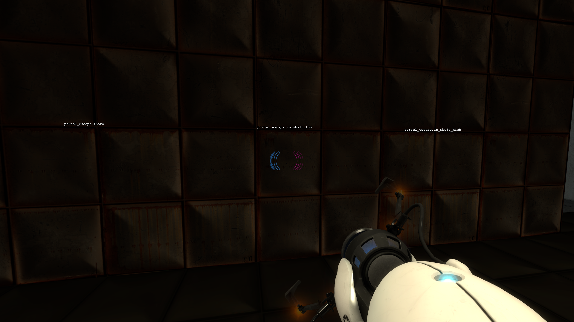 The room to the right used to test the various ambient sounds. The room to the right used to test the various ambient sounds.