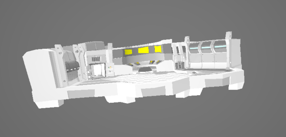 The Cafeteria itself. This was a room in the HQ that was used from 2012 to 2015, when the HQ was removed.