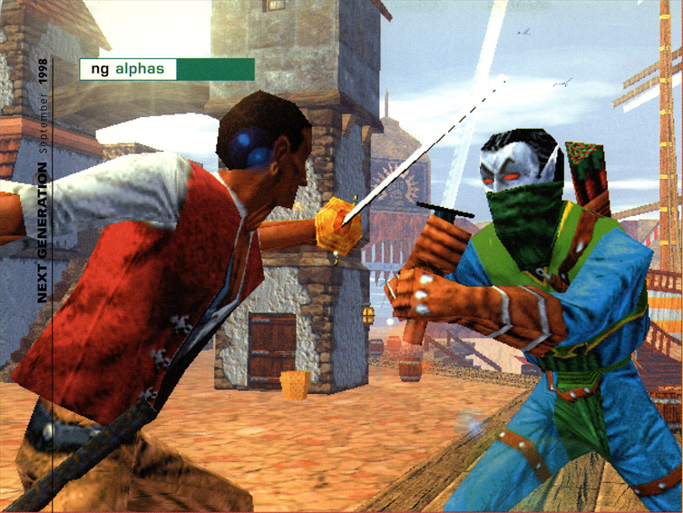 Scan: A depiction of Cyrus and Dram dueling at Hunding Bay.